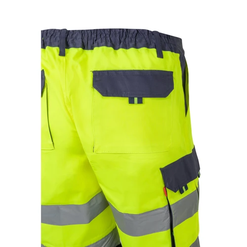 VL HADES. Kétszínű, többzsebes bermuda rövidnadrág (210g/m²), pamut (20%) és poliészter (80%)