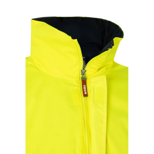 VL THEMIS. Kéttónusú anorák (190g/m²), poliészterből (100%), PU bevonattal Kék Sárga 
