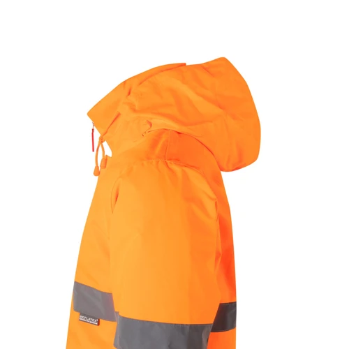 VL THEMIS. Kéttónusú anorák (190g/m²), poliészterből (100%), PU bevonattal Kék Sárga 