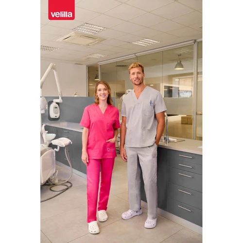 VL APHRODITE. Bordázott szövet nadrág (190g/m²), pamut (35%) és poliészter (65%)