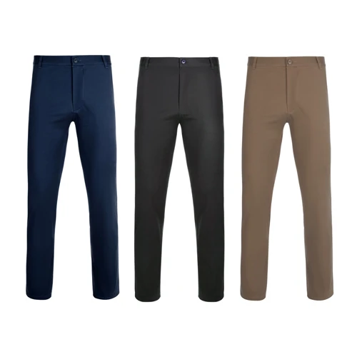 VL VISHNU. Uniszex sztreccs chino nadrág (260g/m²), pamut (98%) és elasztán (2%)