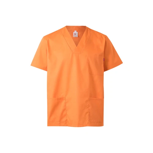 VL ILLAPA. Bordázott szövet tunika (190g/m²), rövid ujjú, poliészter (65%) és pamut (35%)
