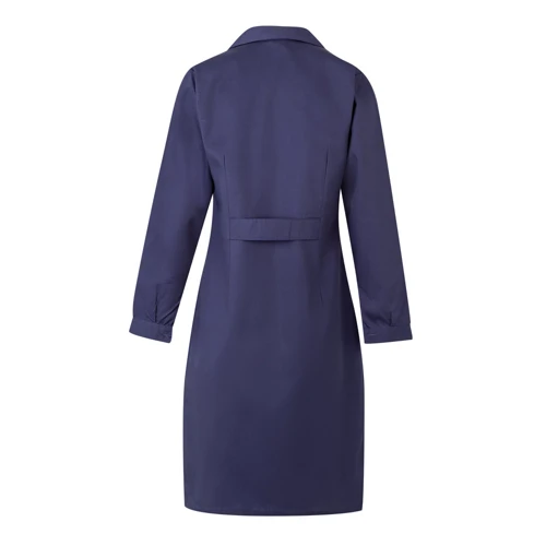 VL RAMA. Hosszú ujjú bordázott szövet konyhaköpeny (175g/m²), pamut twill (35%) és poliészter (65%)