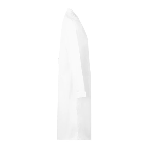 VL RAMA. Hosszú ujjú bordázott szövet konyhaköpeny (175g/m²), pamut twill (35%) és poliészter (65%)