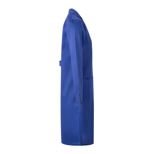 VL RAMA. Hosszú ujjú bordázott szövet konyhaköpeny (175g/m²), pamut twill (35%) és poliészter (65%)
