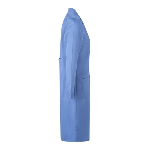 VL RAMA. Hosszú ujjú bordázott szövet konyhaköpeny (175g/m²), pamut twill (35%) és poliészter (65%)