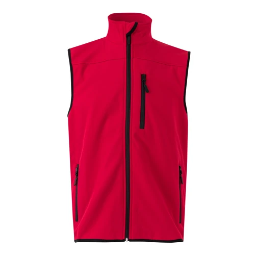 VL VARUNA. Soft shell mellény (280g/m²), polárbéléssel, poliészterből (94%) és elasztánból (6%)