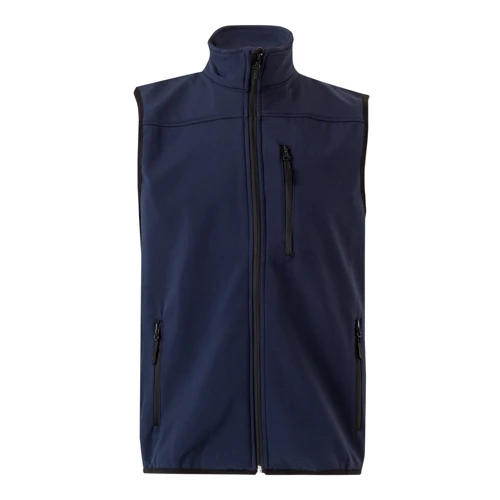 VL VARUNA. Soft shell mellény (280g/m²), polárbéléssel, poliészterből (94%) és elasztánból (6%)