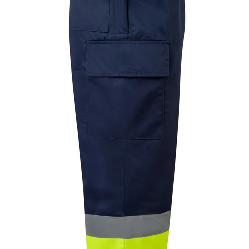 VL ARTEMIS. Kétszínű nadrág, bordázott szövet (190g/m²), pamut (20%) és poliészter (80%)