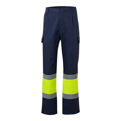 VL ARTEMIS. Kétszínű nadrág, bordázott szövet (190g/m²), pamut (20%) és poliészter (80%)