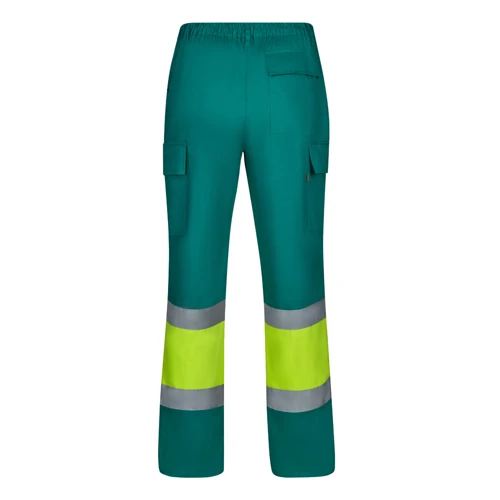 VL ARTEMIS. Kétszínű nadrág, bordázott szövet (190g/m²), pamut (20%) és poliészter (80%)