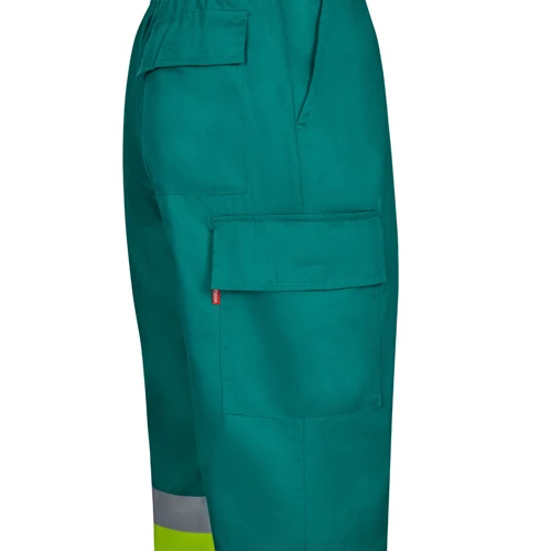 VL ARTEMIS. Kétszínű nadrág, bordázott szövet (190g/m²), pamut (20%) és poliészter (80%)