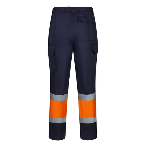 VL ARTEMIS. Kétszínű nadrág, bordázott szövet (190g/m²), pamut (20%) és poliészter (80%)
