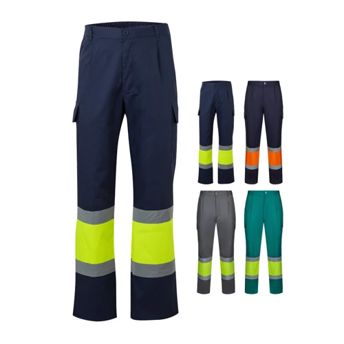 VL ARTEMIS. Kétszínű nadrág, bordázott szövet (190g/m²), pamut (20%) és poliészter (80%)