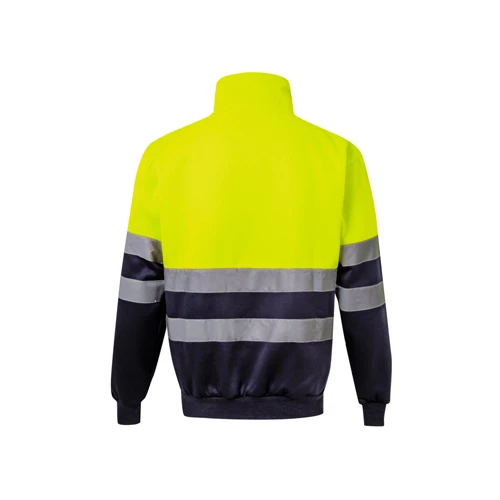 VL THOR LARGE. Kéttónusú pulóver (300g/m²), poliészter gyapjú (100%)
