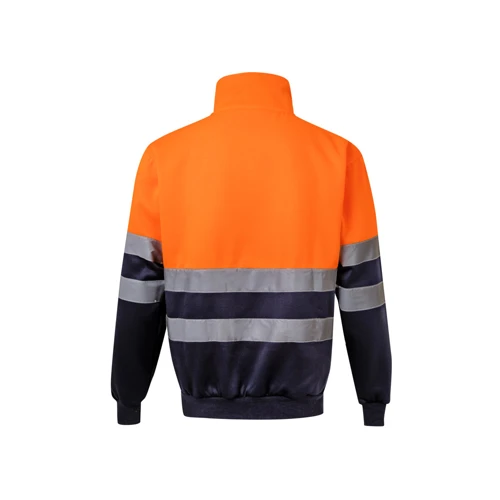 VL THOR LARGE. Kéttónusú pulóver (300g/m²), poliészter gyapjú (100%)