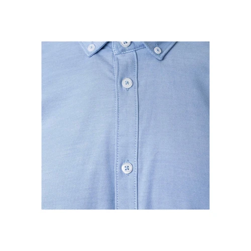 VL PRITHVI MAN. Férfi Oxford ing (180 g/m²) pamutból (50%), poliészterből (45%) és elasztánból (5%)