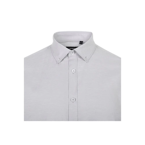 VL PRITHVI MAN. Férfi Oxford ing (180 g/m²) pamutból (50%), poliészterből (45%) és elasztánból (5%)