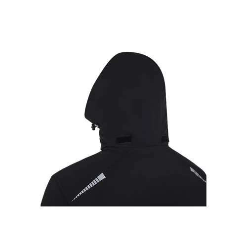 VL NYX. Steppelt kabát (180 g/m²), újrahasznosított poliészterből (50%) és poliészterből (50%) készült Fekete 