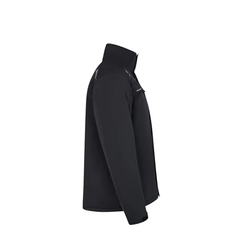 VL NYX. Steppelt kabát (180 g/m²), újrahasznosított poliészterből (50%) és poliészterből (50%) készült Fekete 