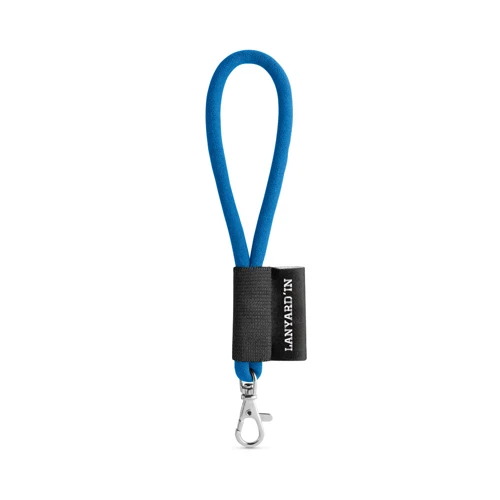 75090. SET Lanyard TUBE Short (Ø 7 mm) 9 mm-es karabinerrel 303 - Kék 