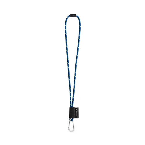 75091. SET Lanyard NAUTIC Long (Ø 7 mm) 55 mm-es D-alakú karabinerrel és Ø 7 mm-es biztonsági csattal 303 - Kék 