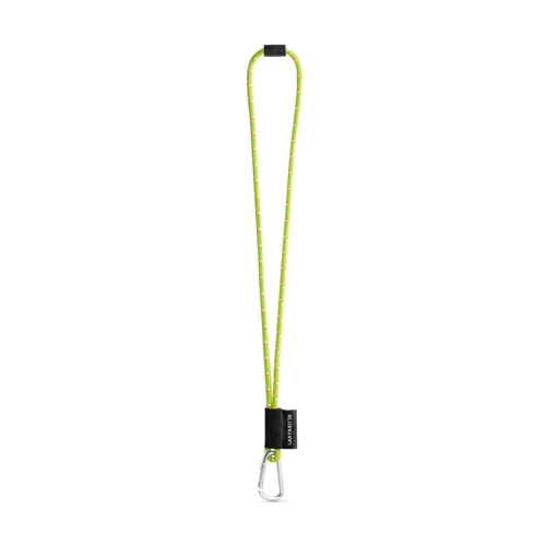75091. SET Lanyard NAUTIC Long (Ø 7 mm) 55 mm-es D-alakú karabinerrel és Ø 7 mm-es biztonsági csattal Hexakróm sárga 