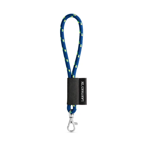 75092. SET Lanyard NAUTIC Short (Ø 7 mm) nyakpánt 9 mm-es karabinerrel 303 - Kék 