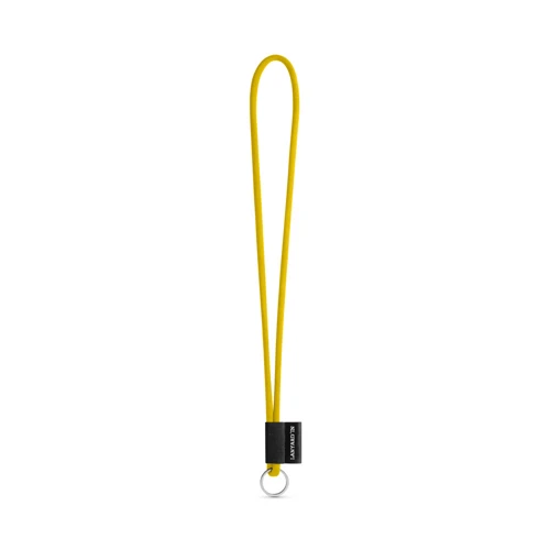 75093. SET Lanyard TUBE Long (Ø 7 mm) Gyűrűvel Ø 32 mm 310 - Sárga 