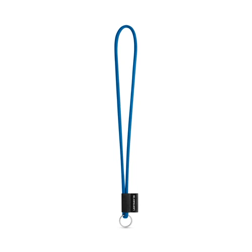 75093. SET Lanyard TUBE Long (Ø 7 mm) Gyűrűvel Ø 32 mm 303 - Kék 