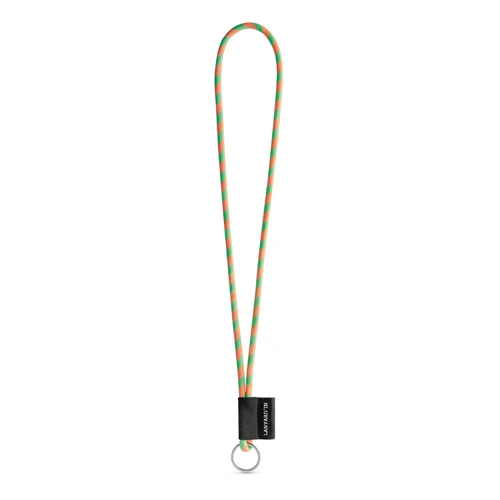 SET Lanyard TUBE Long (Ø 7 mm) Gyűrűvel Ø 32 mm Hexachrom zöld Narancssárga 
