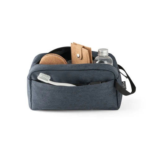 REPURPOSE BAG. 600D újrahasznosított poliészterből kozmetikai táska Kék 