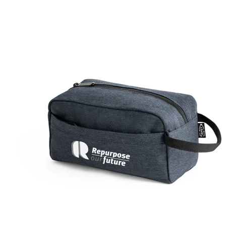 REPURPOSE BAG. 600D újrahasznosított poliészterből kozmetikai táska Kék 