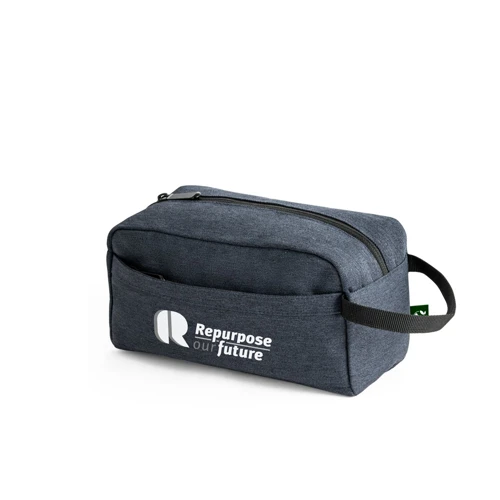 REPURPOSE BAG. 600D újrahasznosított poliészterből kozmetikai táska Kék 