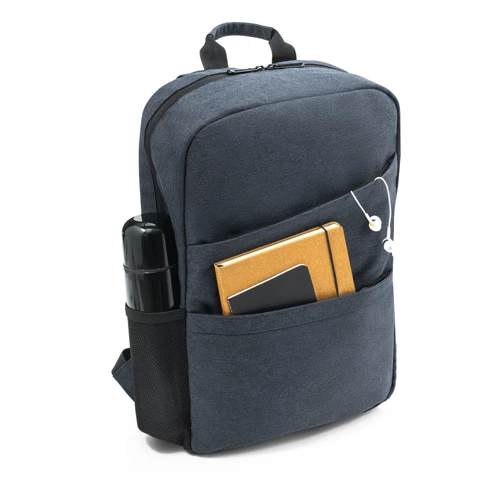 REPURPOSE BACKPACK. 15.6'' laptopos hátizsák 600D újrahasznosított poliészterből anyagból Kék 