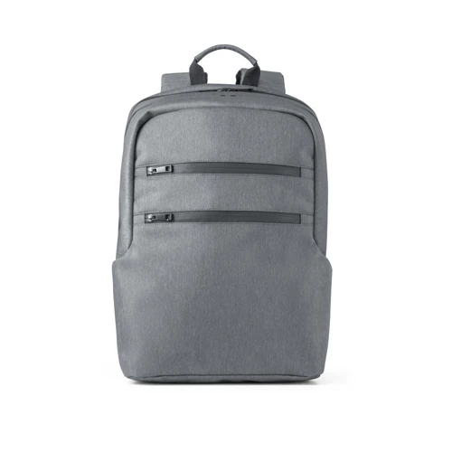 BROOKLYN. Vízálló 2Tone Nylon 15'' laptopos hátizsák 15 Világos szürke 