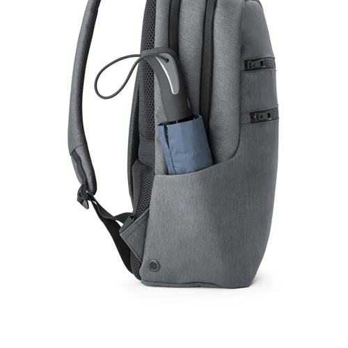 BROOKLYN. Vízálló 2Tone Nylon 15'' laptopos hátizsák 15 Világos szürke 