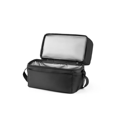 ZIPPERS COOLER. Hűtőtáska 8'5L 300D és 840D Jacquard anyagból Fekete 