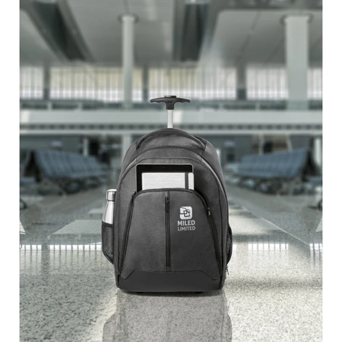 EINDHOVEN. Trolley hátizsák laptop 15.6'' laptophoz és 600D poliészter Sötétszürke 