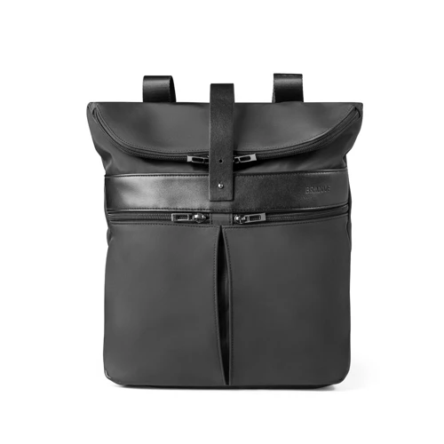 ROVER BACKPACK. Mikroszálas és PU hátizsák Fekete 