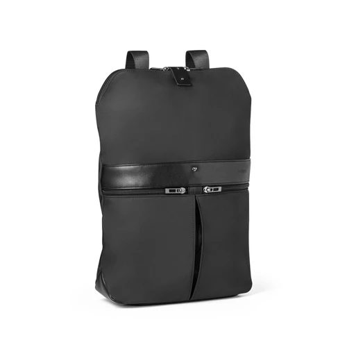 ROVER BACKPACK. Mikroszálas és PU hátizsák Fekete 