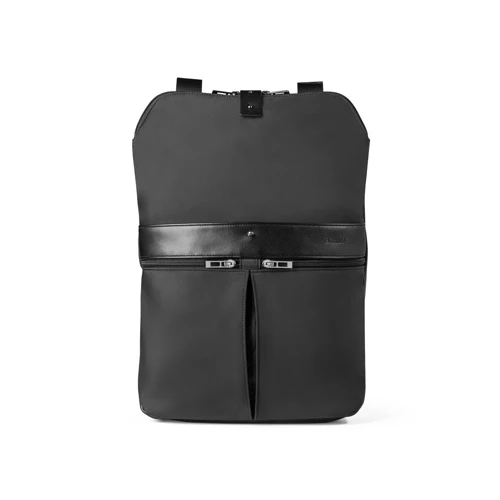 ROVER BACKPACK. Mikroszálas és PU hátizsák Fekete 