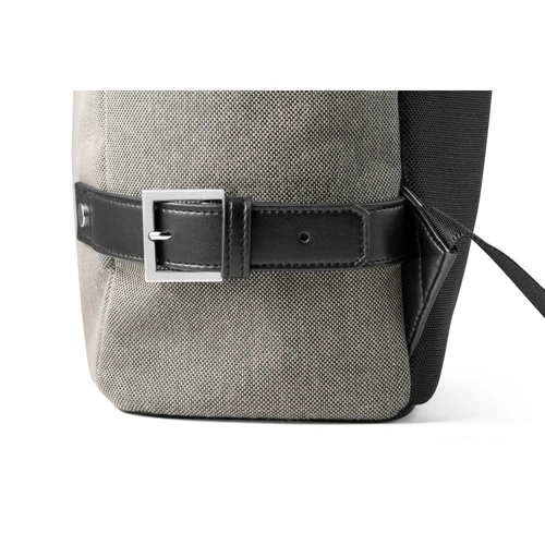 DIVERGENT BACKPACK II. Hátizsák laptophoz 15.6'' méretig szövetből és PU-ból Bézs 