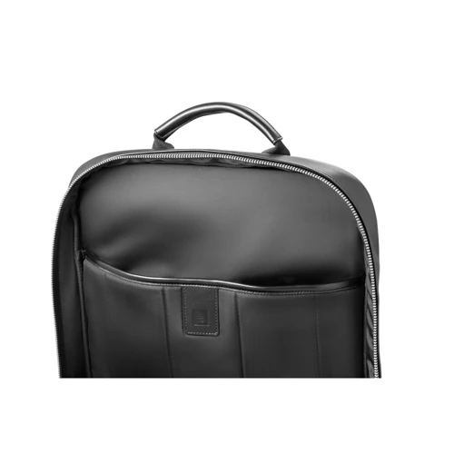 DIVERGENT BACKPACK II. Hátizsák laptophoz 15.6'' méretig szövetből és PU-ból Bézs 