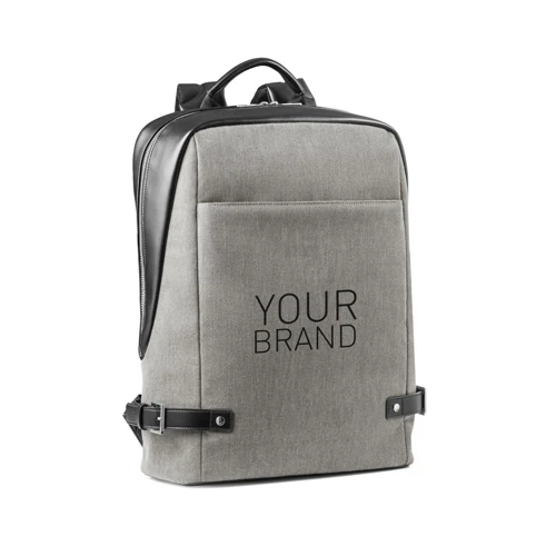 DIVERGENT BACKPACK II. Hátizsák laptophoz 15.6'' méretig szövetből és PU-ból Bézs 