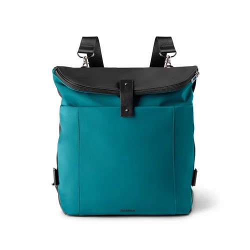 ROVER BACKPACK II. Hátizsák szövetből és PU-ból Benzin kék 