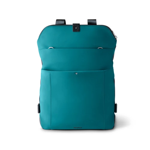 ROVER BACKPACK II. Hátizsák szövetből és PU-ból Benzin kék 