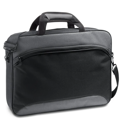 SANTANA. Laptop aktatáska 15.6'' 15.6'' 600D 2Tone anyagból és 300D poliészter Szürke 