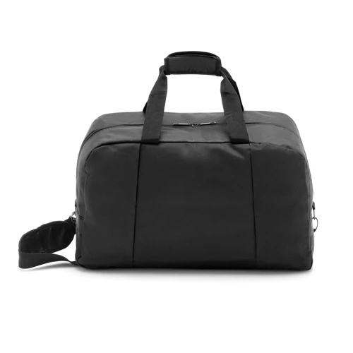 ZIPPERS SPORT. Végrehajtó sporttáska 840D jacquardból és 300D poliészter-ből Fekete 