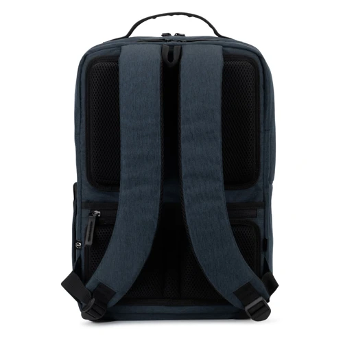 GLASGOW. Laptop hátizsák (17"), magas sűrűségű 600D újrahasznosított poliészterből készült (20L) Kék 